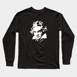 8-Bit Beethoven Long Sleeve T-Shirt